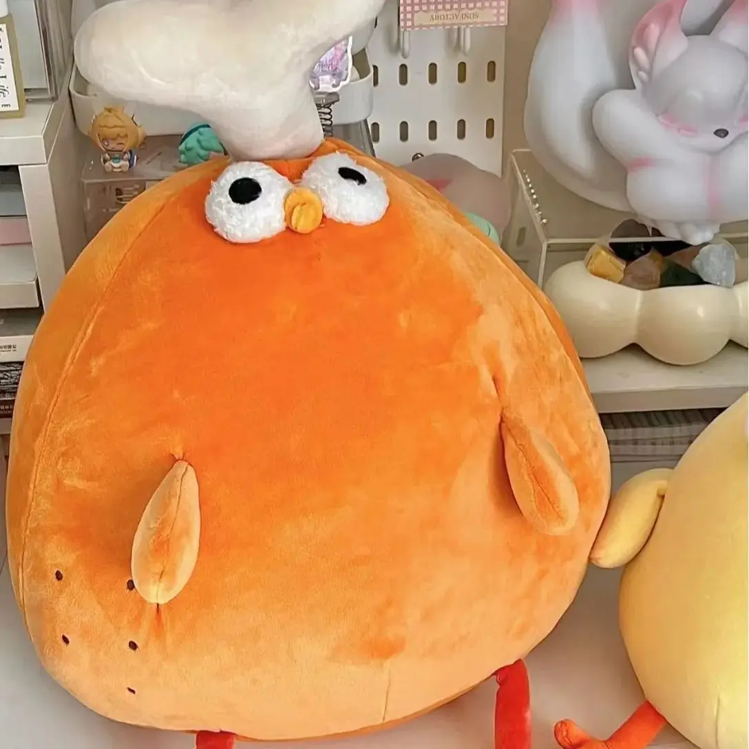 جديد الدجاج الساق الدجاج لينة الزنجبيل دمى الدجاج ديكور الكرتون محاكاة الفاكهة الحيوانات دمية محشوة وسادة هدايا عيد الميلاد