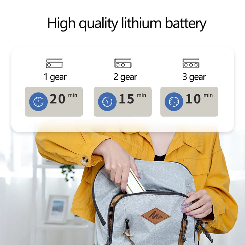 2500mAh اللاسلكية المحمولة آلة الحديد البخار المحمولة USB قابلة للشحن آلة تنظيف الملابس بالبخار معلقة الكي للسفر المنزل 160 واط