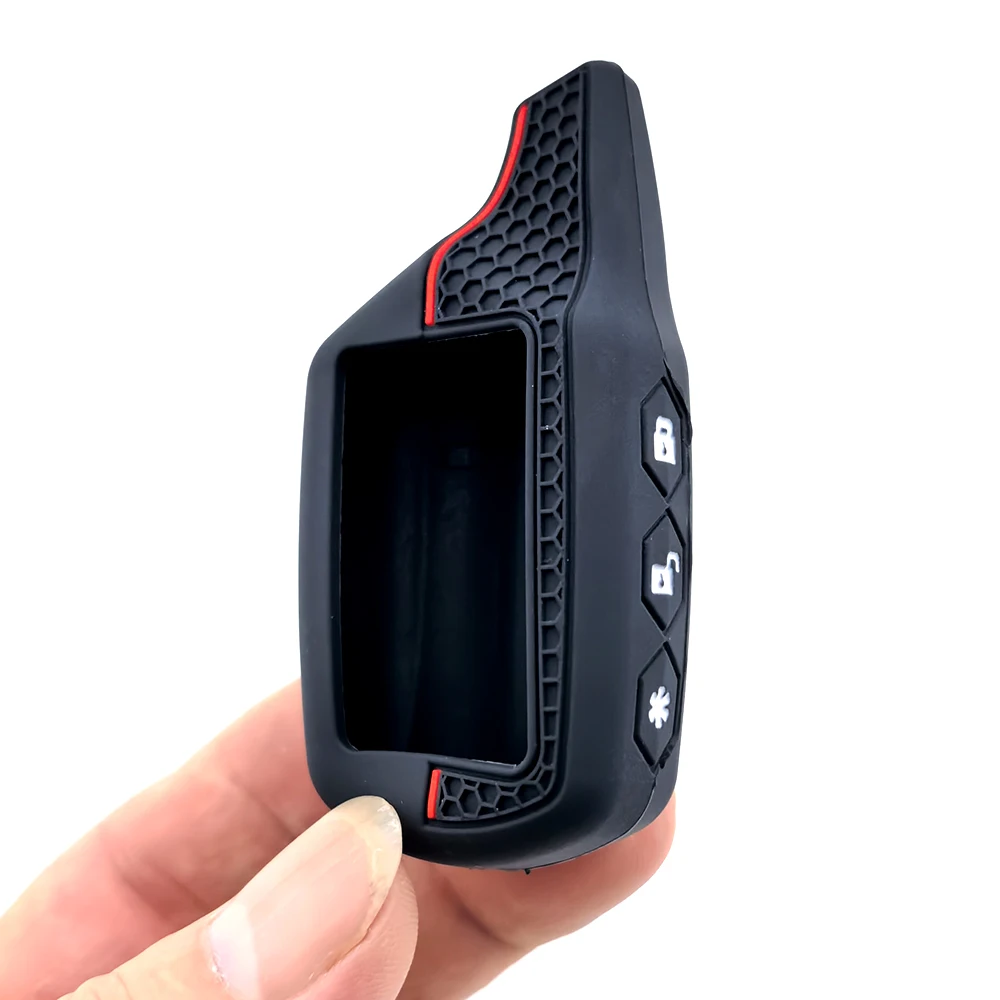 New Silicone Car Key Cover Bag For Starline A91 A61 V7 B9 B6 Two Way Car Alarm System LCD Remote Fobs Shell Case Protector Skin