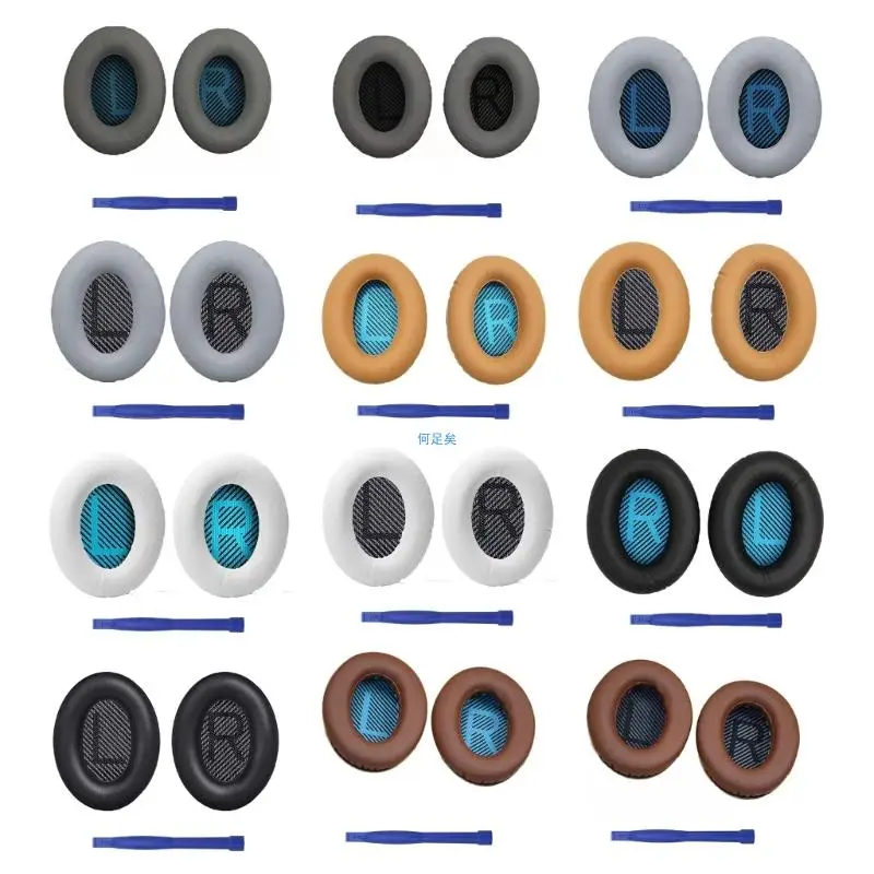 Durable Ear pads Ear Cushions for QC35 QC15 QC25 Headphone Elastic EarPads for Better Comfort and Noise Isolation Good