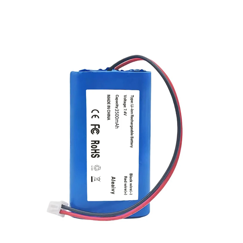 

7.4V 3000mAh 18650-2S1P Rechargeable Li-ion Battery Pack with XH2.54 Plug For Megaphone Speaker Parts.