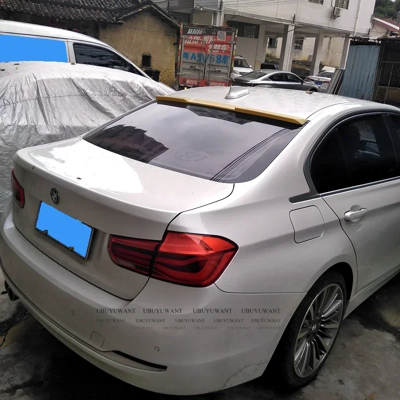 For BMW F30 3 Series 2013 2014 2015 2016 2017 2018 ABS Primer Rear Roof Spoiler Tail Trunk Boot Wing Decoration Car Styling