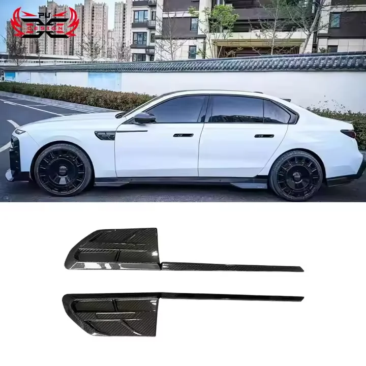 

MSY Style Dry Carbon Fender Canards For BMW 7 Series M Sports Version G70 I7