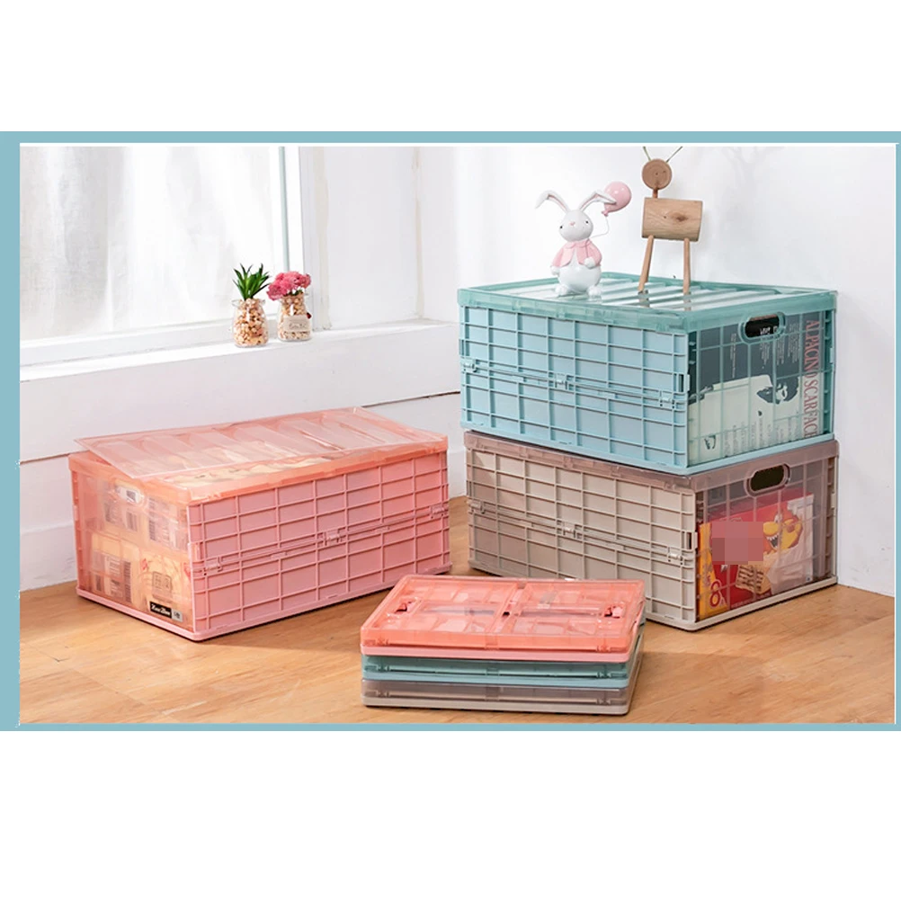 

Multifunctional Storage Box Large Capacity Foldable Wardrobe ganizer Plastic Case Home Kitchen Office Save Space