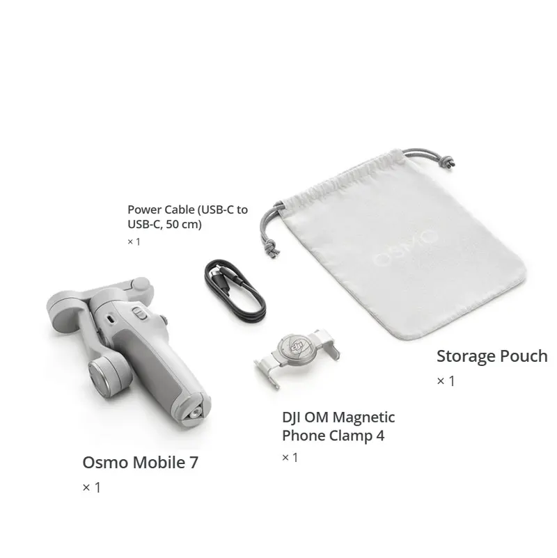 Estabilizador de Gimbal para Teléfono Inteligente DJI Osmo Mobile 7 Mobile 7P, Gimbal de 3 Ejes para Teléfono Móvil, Original, Nuevo, en Stock 5