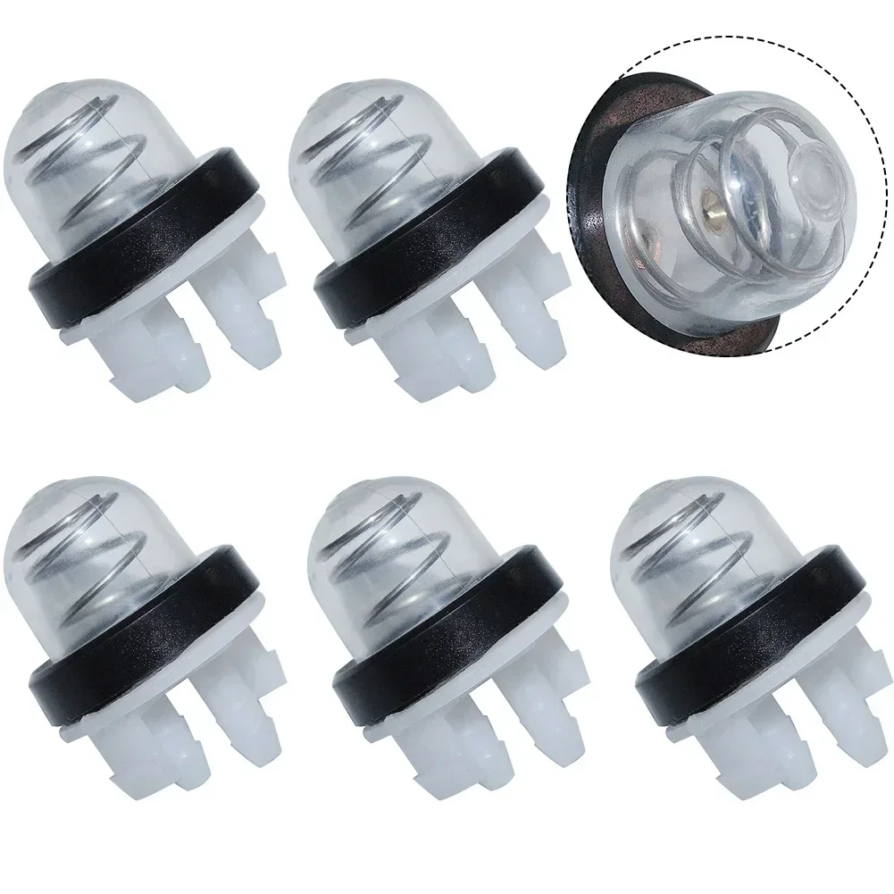 5 Pcs Primer Bulb Plastic For Stihl TS410 TS420 TS700 TS800 BR500 BR600 4238 350 6201 Part Replacement Garden Tool