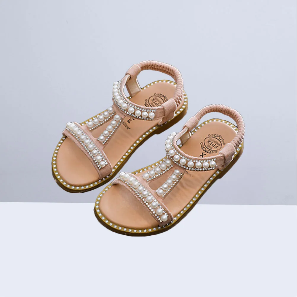 

Sandals Princess Shoes Toddler Girl Sparkly Fancy Infant Dress Baby Flat