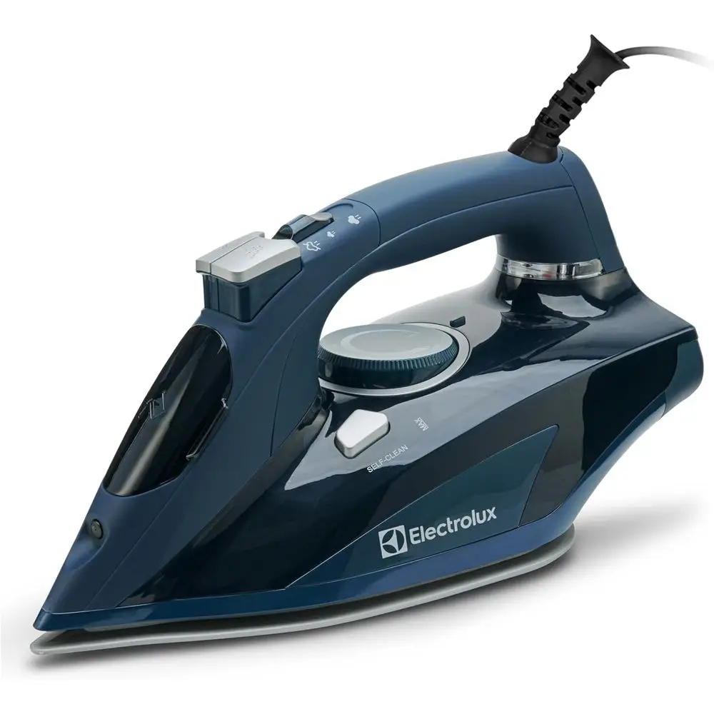 

Proional Steam Iron or Ironing Clothes, 1700 Watt Clothing Iron with Adjustable Steamer, Titanium Inused Ceic Sole Plate, Sel Cl