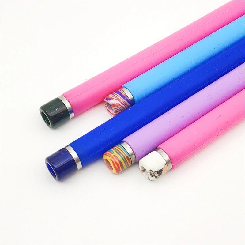 1 قطعة 510 المعبرة الفولاذ المقاوم للصدأ الراتنج القش المشتركة #4