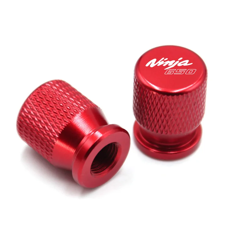 For Kawasaki Ninja650 Motorcycle CNC Wheel Tyre Tire Air Pressure Valve Stem Nozzle Cap Dust Cover