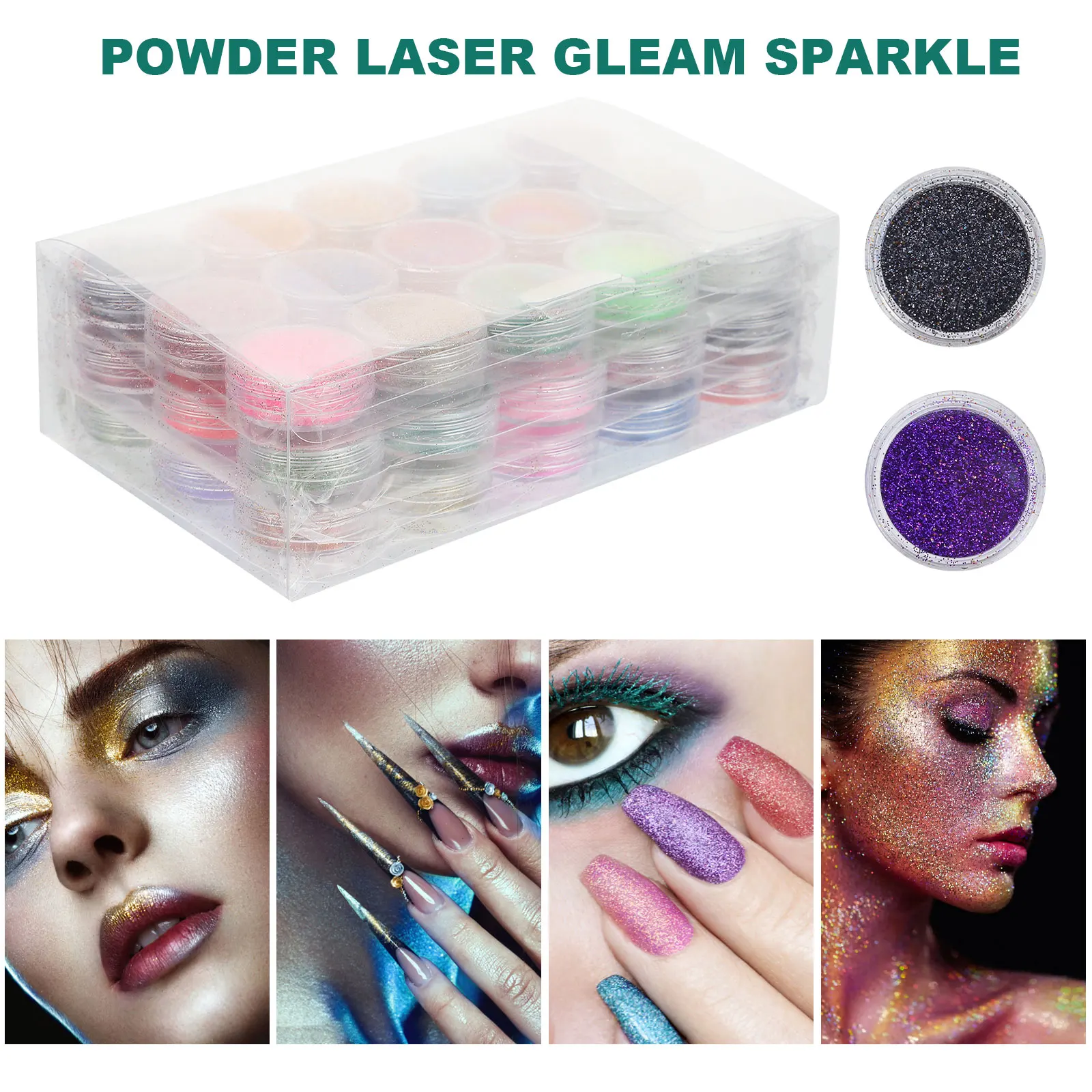 

Colorful Nail Shiny Art Diy Manicure Glitter Powder Nail Art Decor For Diy Lovers Shiny Glitter Powder Nails Home Phone