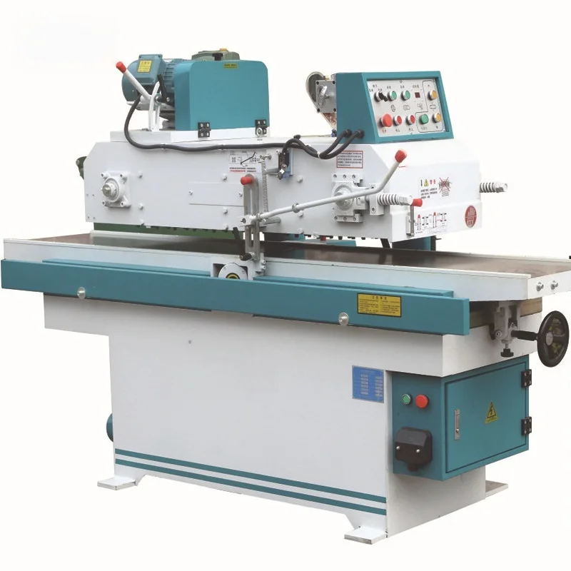 Single Axis Automatic Feeding Spiral Blade Surface Planer for Wood Panels Furniture Construction Decoration Materials Industries