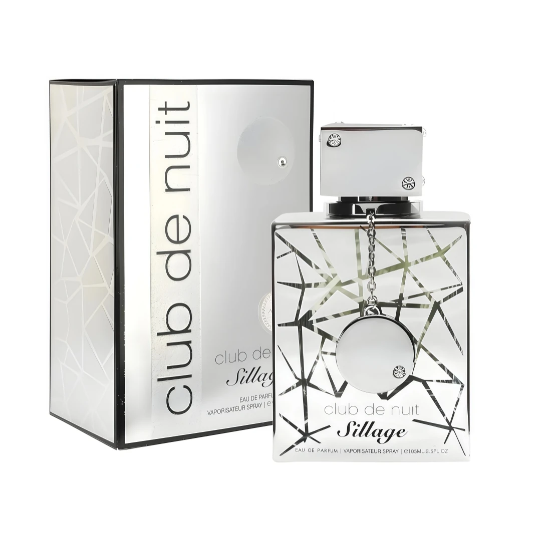 

Club De Nuit Sillage Unisex Eau de Parfum Spray - Captivating Floral Woody Musk Fragrance with Bergamot