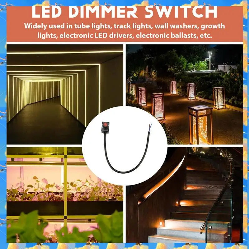 FTS Passief Geen Flicker Dimmer PWM Dimmen Voor 0-10V Of 1-10V Dimbare Elektronische LED Driver 1Pc