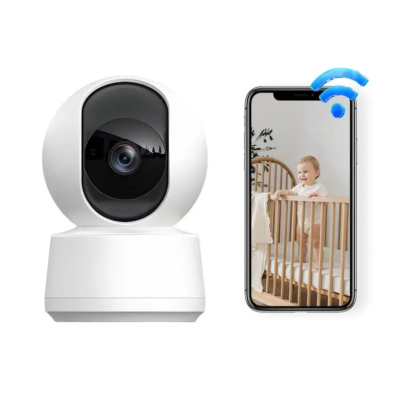 Tuya Ip Camera 2.4g 300w Smart Mini Wifi Wireless Auto Human Tracking Home Security Remote Surveillance Cctv Pet Monitor