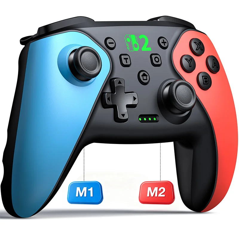 Dinofire Wireless Bluetooth RGB Controller for Nintendo Switch