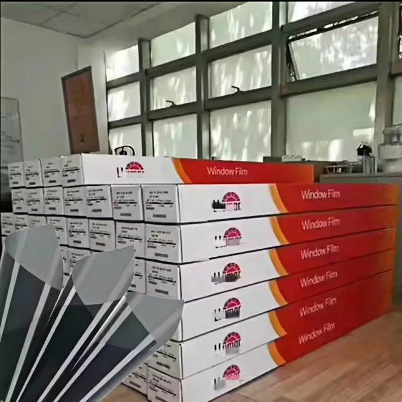 

LLumar VLT5-80% автомобильная оконная пленка, 1 рулон, HD, нано-керамическая, солнечная, ясное зрение, антибликовая, теплоотдежающая тонирующая пленка для окон