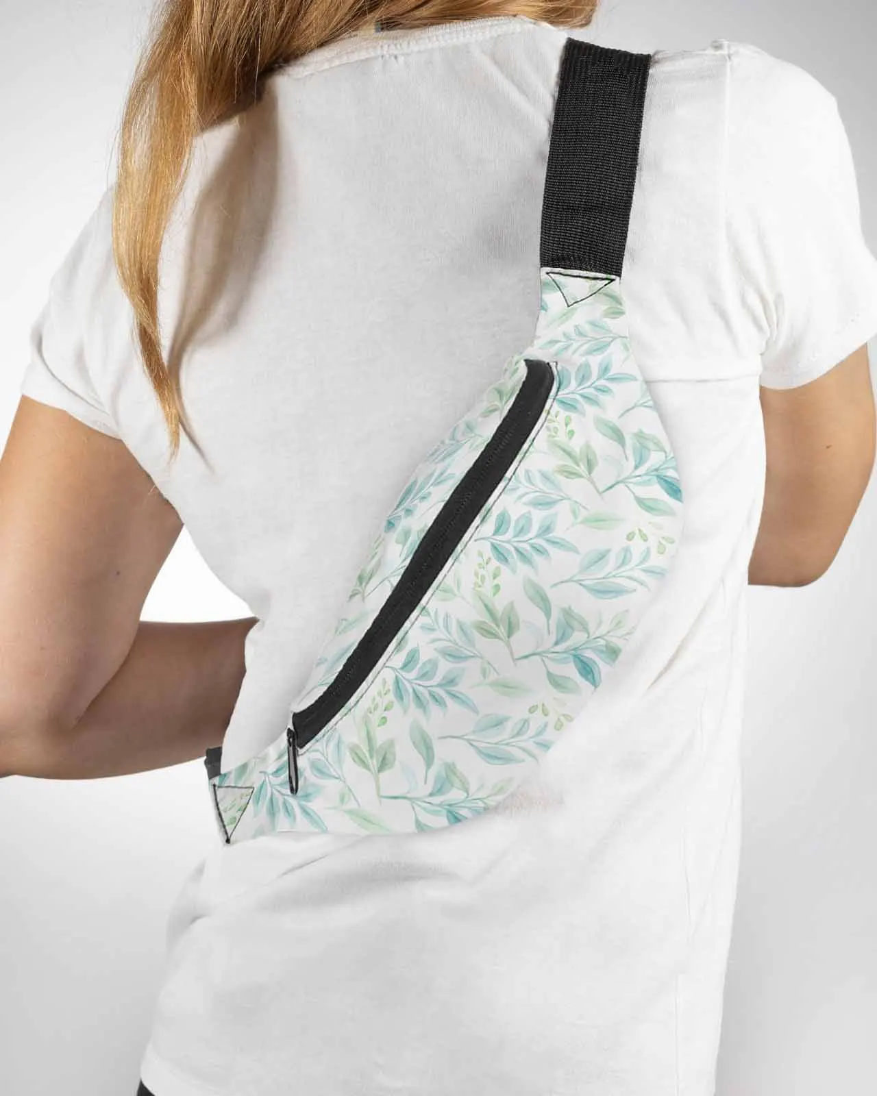 

Leaf Plant Countryside Men Women Waist Bag Fanny Pack Belt Bag Wallet Pouch Waterproof Banana Hip Bags