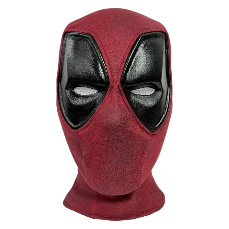 New Cosplay Ornament Deadpool Wade Wilson Headgear Cap Hat Action Figurine Desk Collectible Anime Model Toys Figures Gift