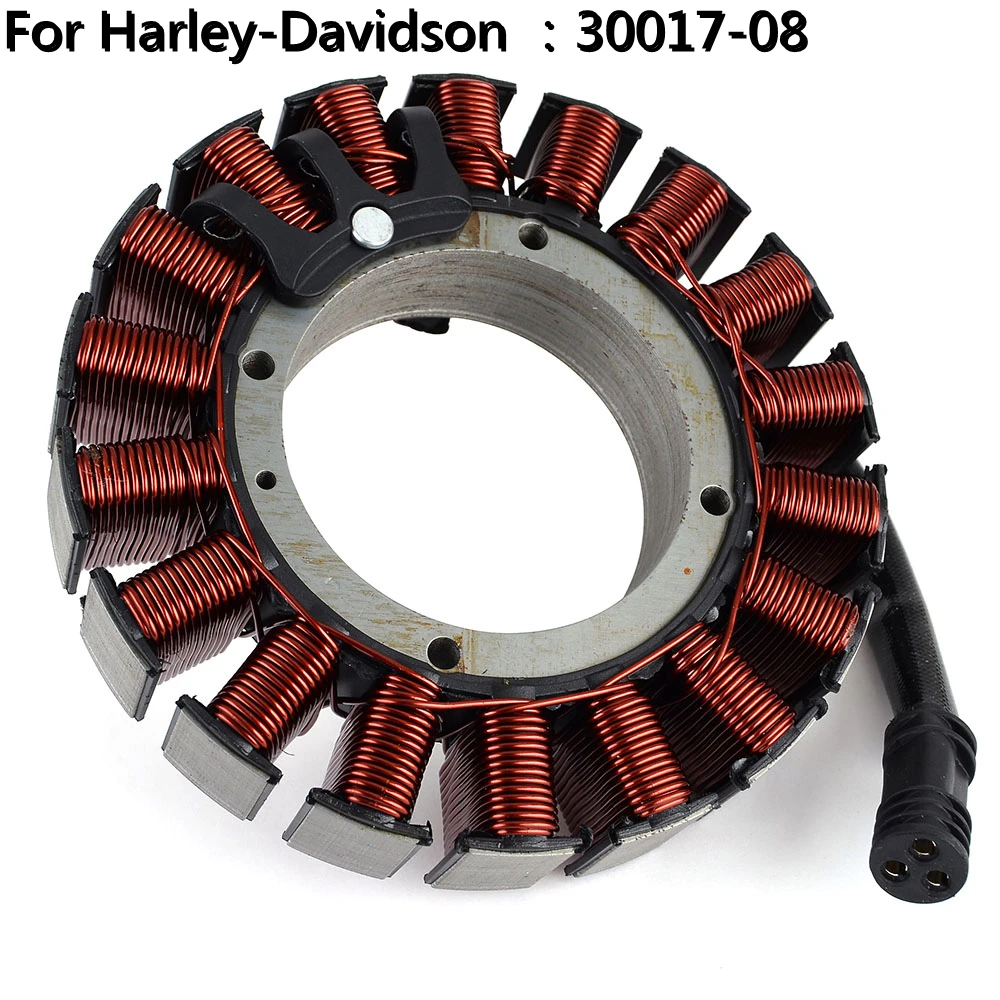 

Stator Coil For Harley FLS FXCW FLSTN Softail Deluxe FLSTN FLSTSE FLST FLSTC FLSTF Fat Boy Slim Rocker Dyna Switchback 30017-08