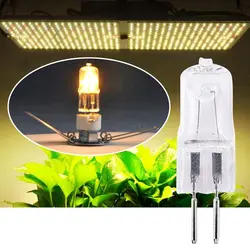 5PCS 220V G5.3 35W/50W Base Halogen JC Type Bulbs Capsule Lamps Bulbs Light Warm White LED Lamp Bi-Pin