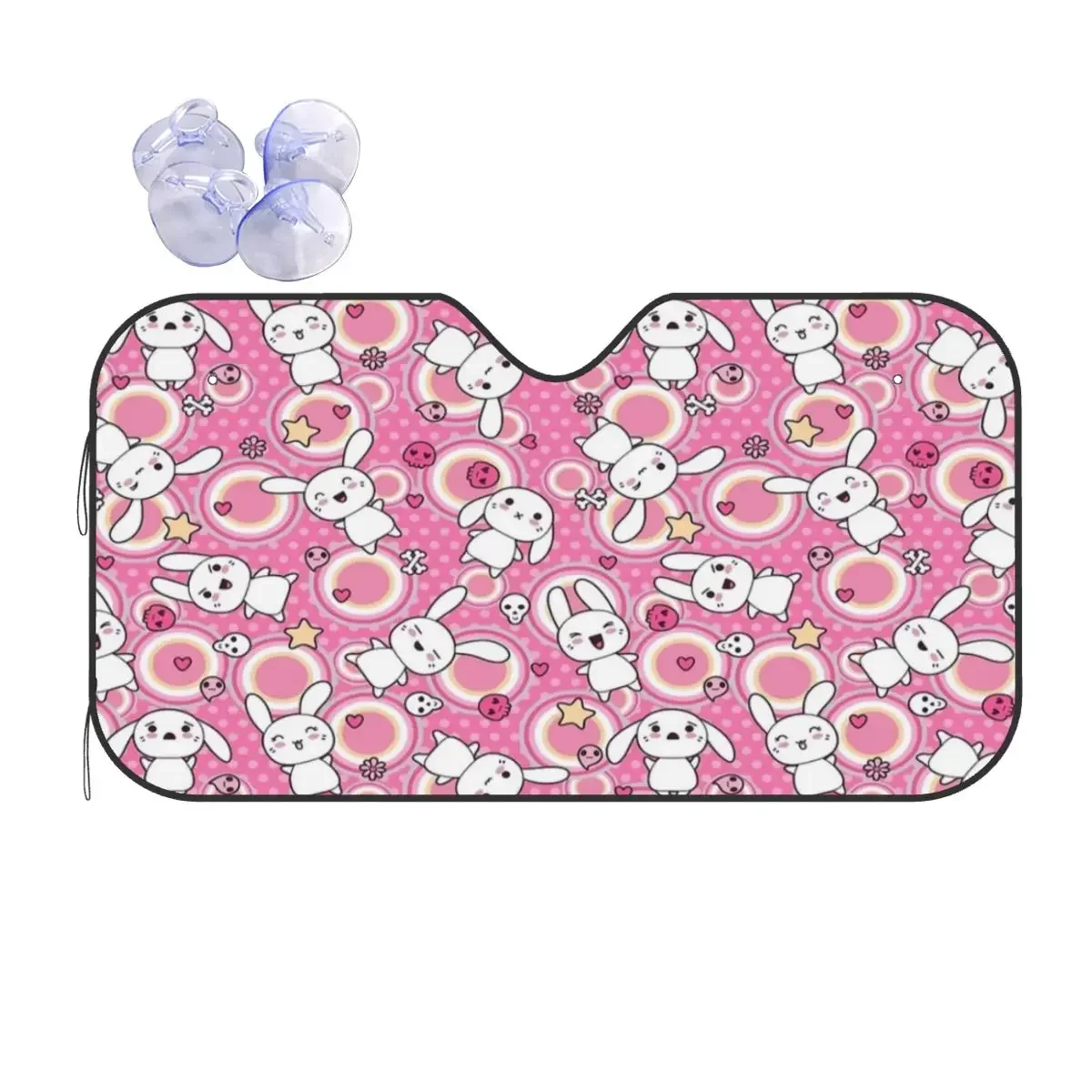 

Madoka Magica мультяшное лобовое стекло Sunsha Collage винтажное переднее лобовое стекло автомобиля 76x140 см солнцезащитный козырек жалюзи Sun Sha Protect