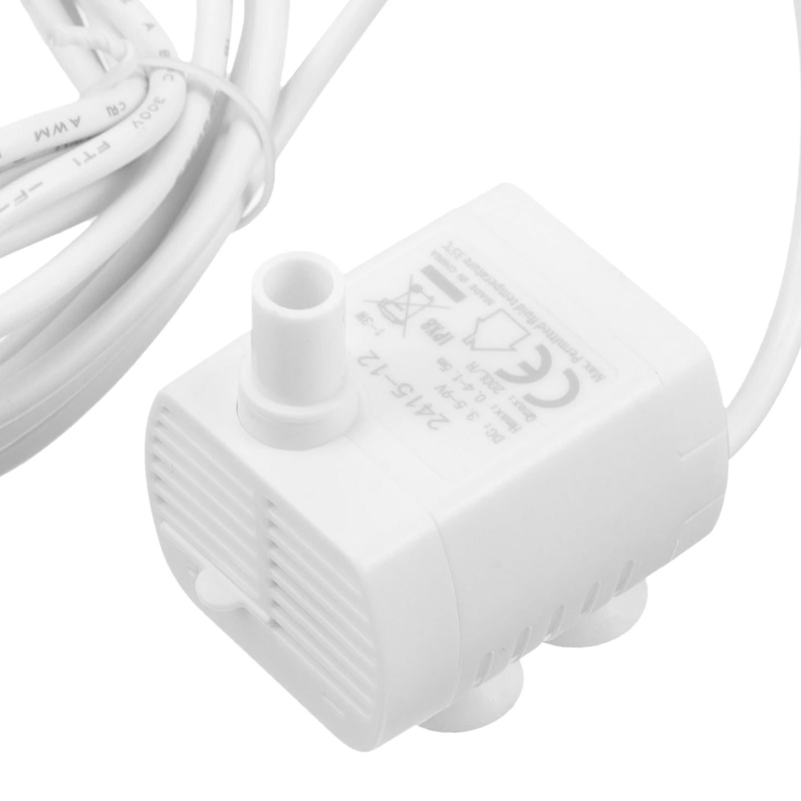 Mini bomba de agua sumergible silenciosa, alimentada por Usb, bomba de fuente para estanque de acuario, Kit de filtro para estanque pequeño al aire libre