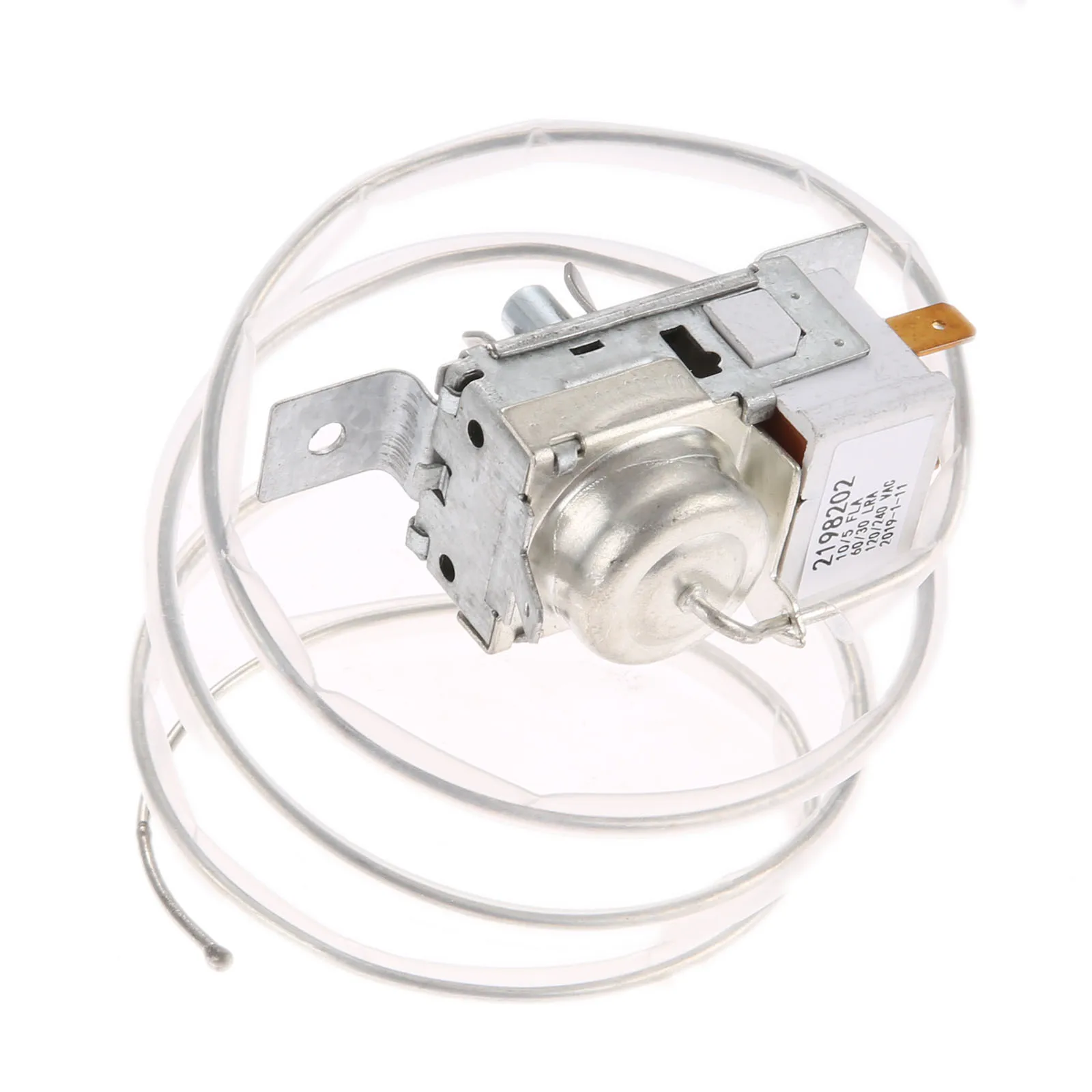 Termostato para Geladeira Controle Frio 2198202 Apto para Whirlpool Kenmore Substitui 2161284 2198201 Ap3037004 Ps329884 2169112