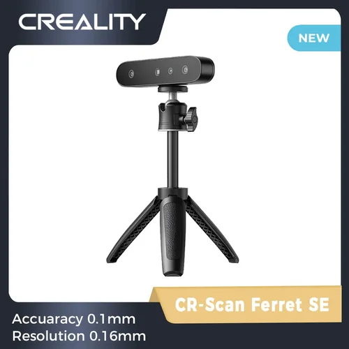 Imagen 1 del producto Creality CR-Scan Ferret SE Escáner 3D Escáner portátil de mano 30FPS Escaneo rápido Precisión de 0,1 mm Kit de escaneo a todo color de 24 bits