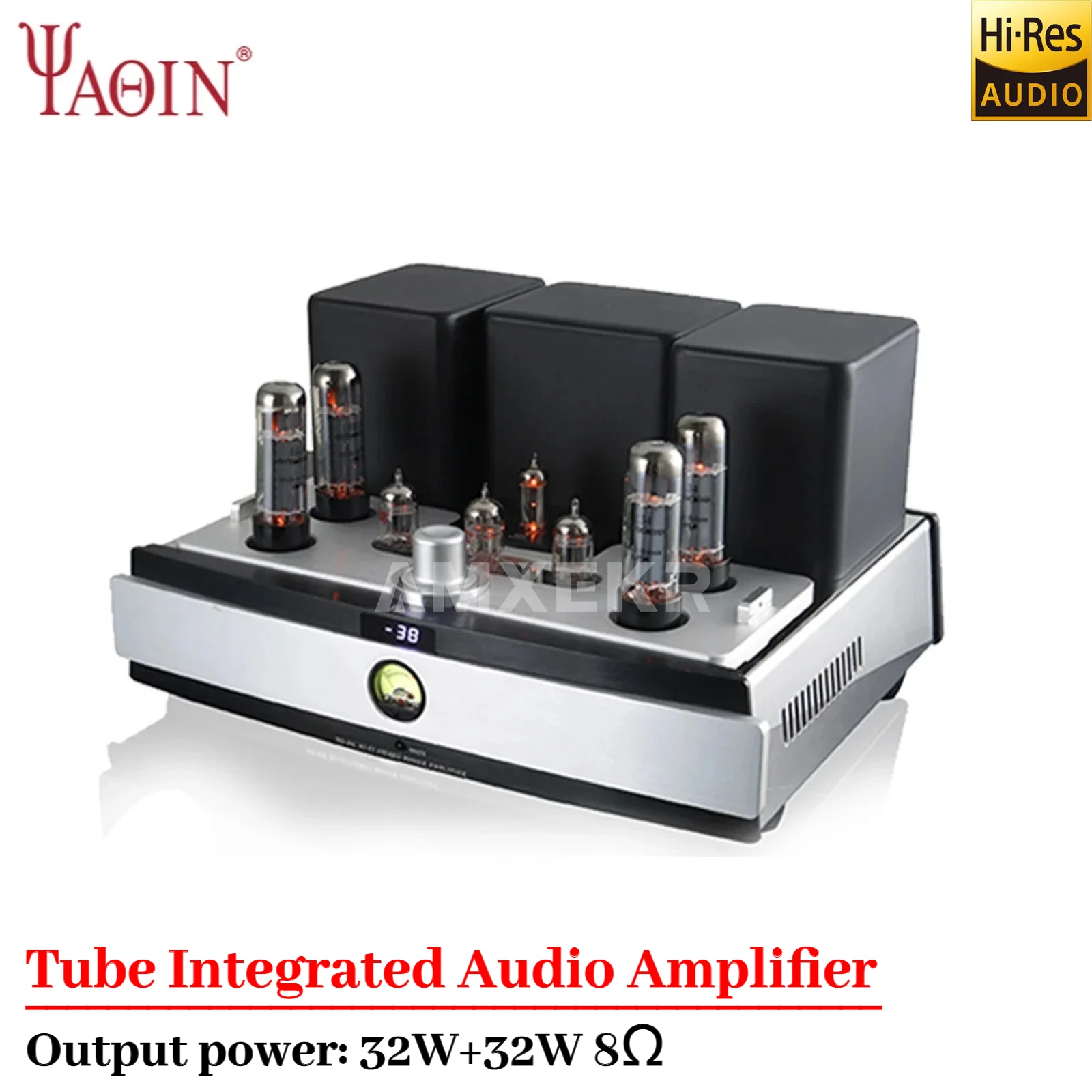 

YAQIN MS-20L Bile Machine Imported From Russia EL34 Valve Bluetooth Digital USB Input Power Amplifier Combined Tube Amplifier