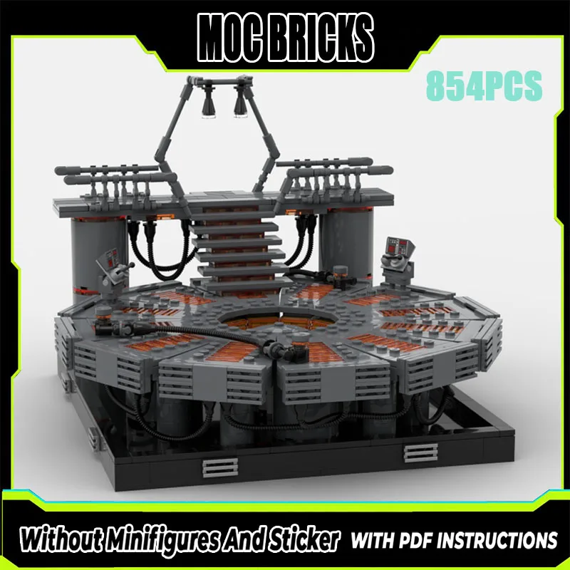 

Exquisite New Product MOC Building Blocks Planet Movie Model Skywalker Dueling Arena Technology Modular Children's Toy DIY Set