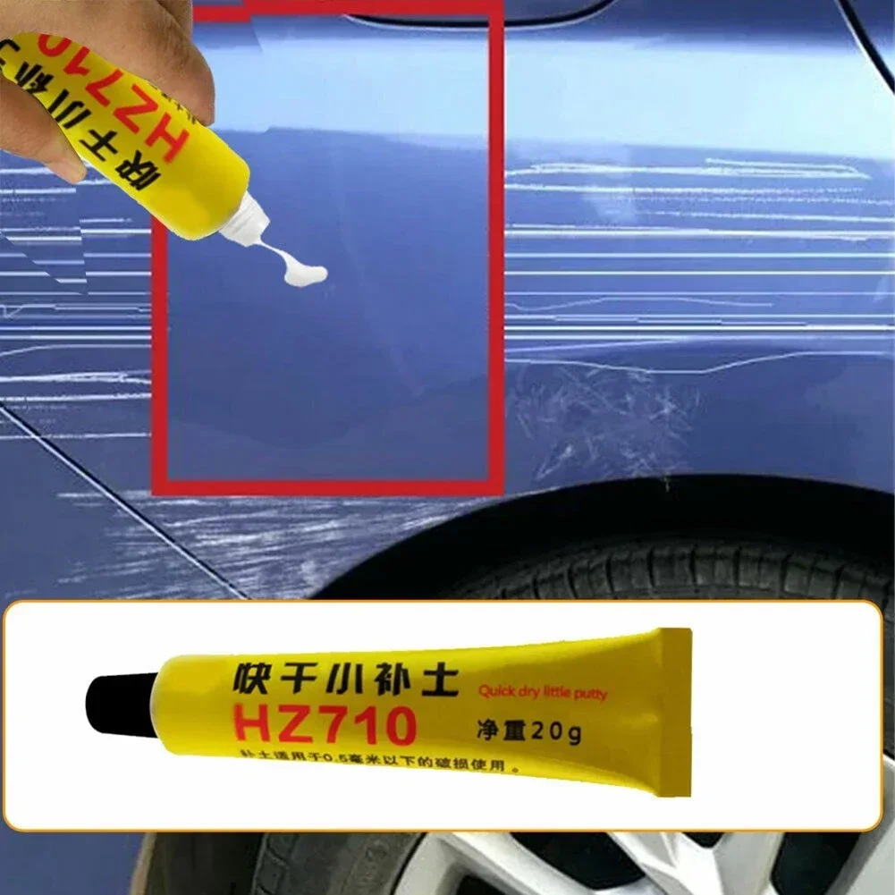 Car Body Putty Scratch Filler Quick Drying Putty Auto Painting Pen Assistant Smooth Painting Pen Scratch Repair Tool