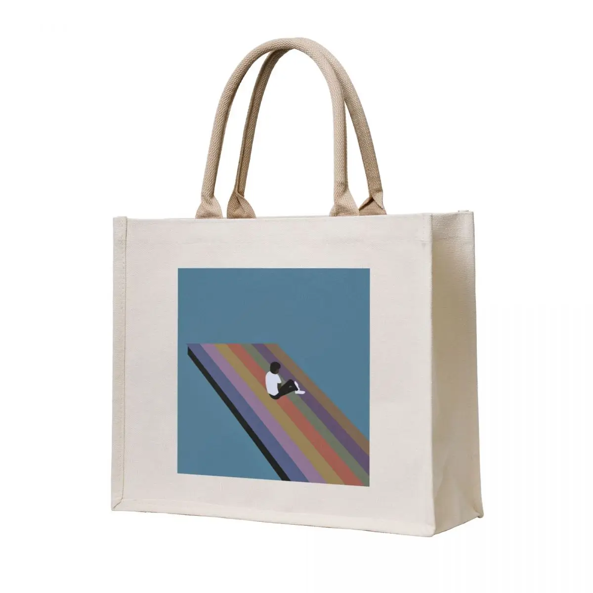 

The Melodic Blue Fan Album Cover Tote Bag bag luxury women shopper bag woman tote men's tote university