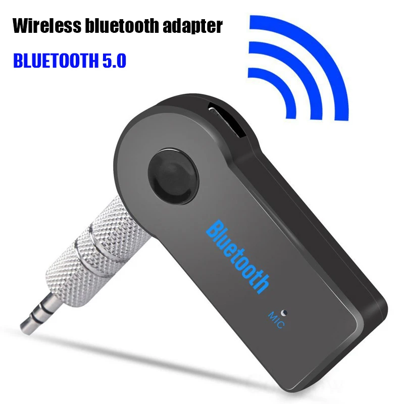 Wireless Bluetooth 5.0 Receiver Transmitter USB Adapter Audio Receiver 3.5mm Jack For Car Music Audio Aux Headphone Reciever