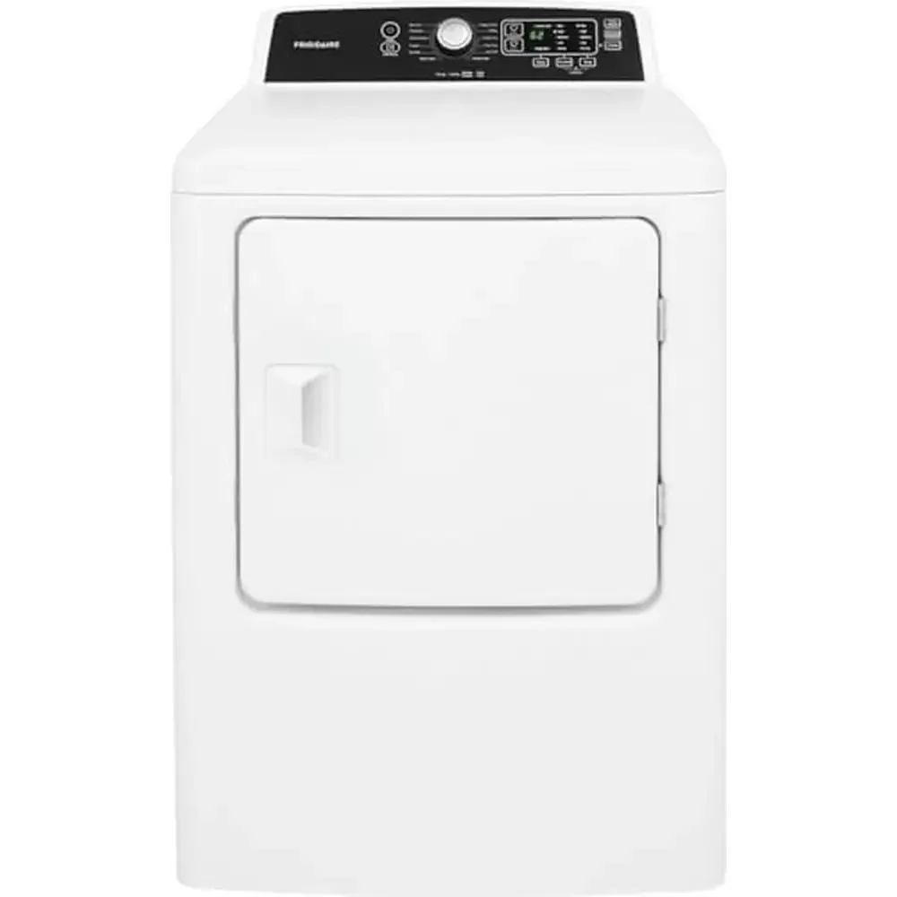 6.7 cu. ft. Large Capacity Gas Dryer 10 Dry Cycles Quick Dry Active Wear Sanitize Eco Dry Anti-Wrinkle Personalize Drying My