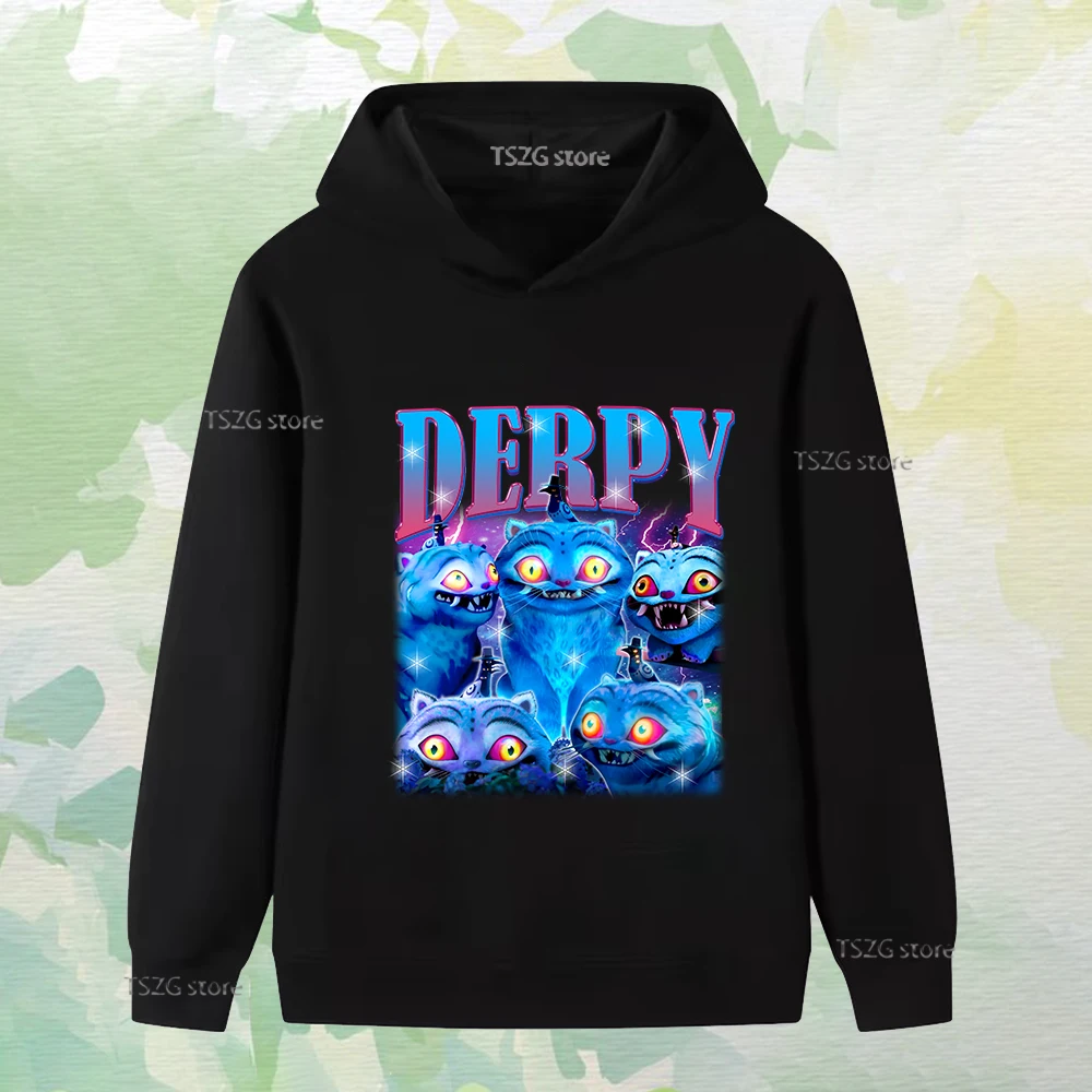 الخريف Kpop الشيطان هنتر كول النمر طباعة الأطفال ملابس طويلة الأكمام صبي فتاة هوديس موضة عادية الصوف البلوز #6