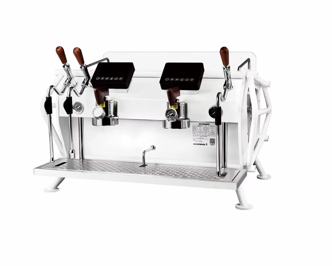 プロのエスプレッソマシン,グラインダー付きプロのコーヒー