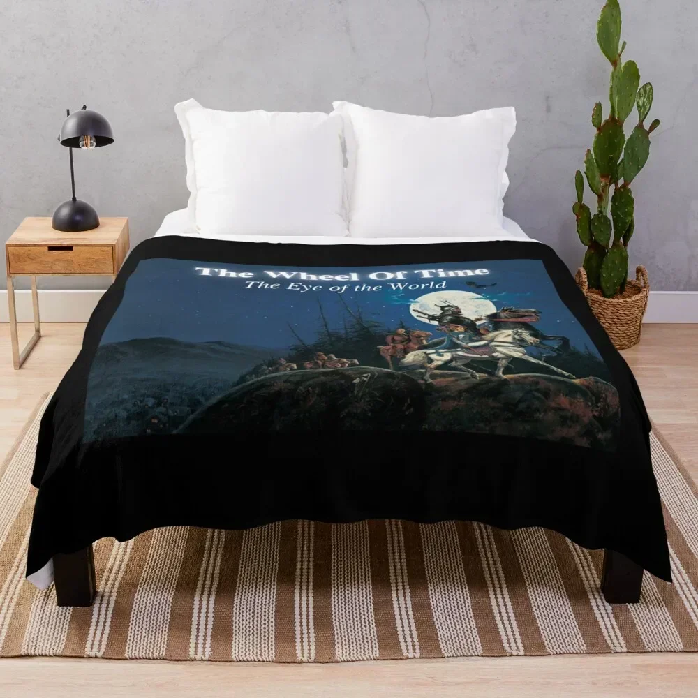 

The Wheel Of Time - The Eye of the World Throw Blanket Soft Warm Blanket Gift for Men Women Adults