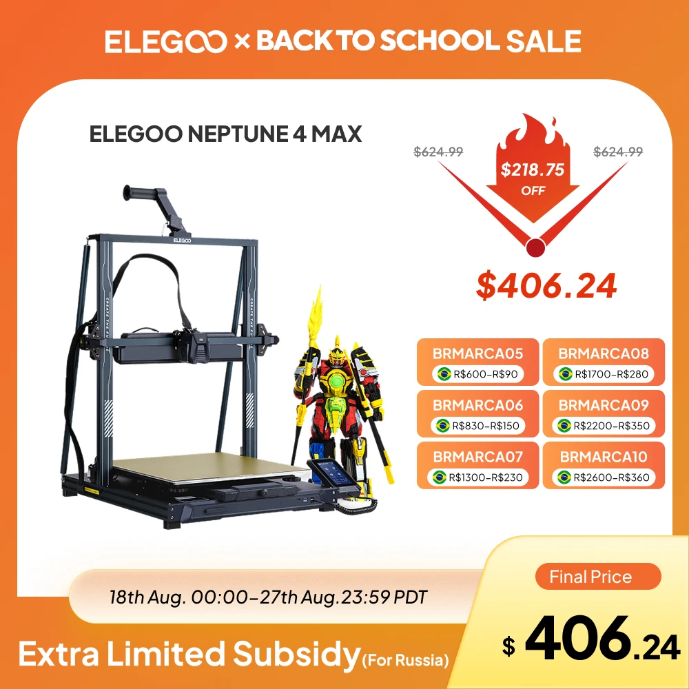 3D-принтер ELEGOO NEPTUNE 4 MAX