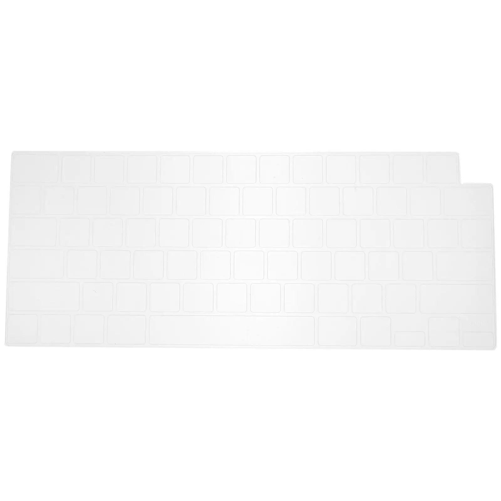 

Silicone Keyboard Cover Transparent Laptop Keyboard Protector Thin Flexible Washable Spill Proof Key Wear Resistant for Air M2