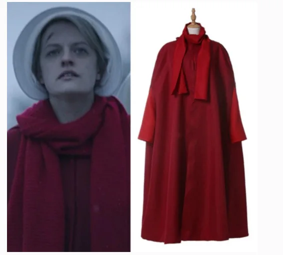 

The Handmaid's Tale Costume Offred Halloween Performance Costume Full Set In Stock