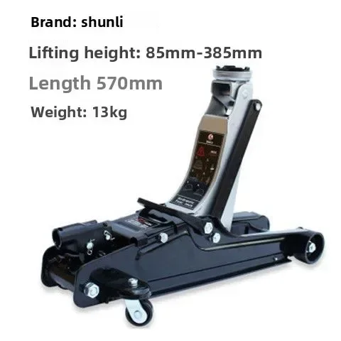 

Reliable Jack Horizontal Hydraulic Trolley Off-road 2.5 Tons Car Thousand Gold Top Hydraulic Tire Replacement Double Pump Warran