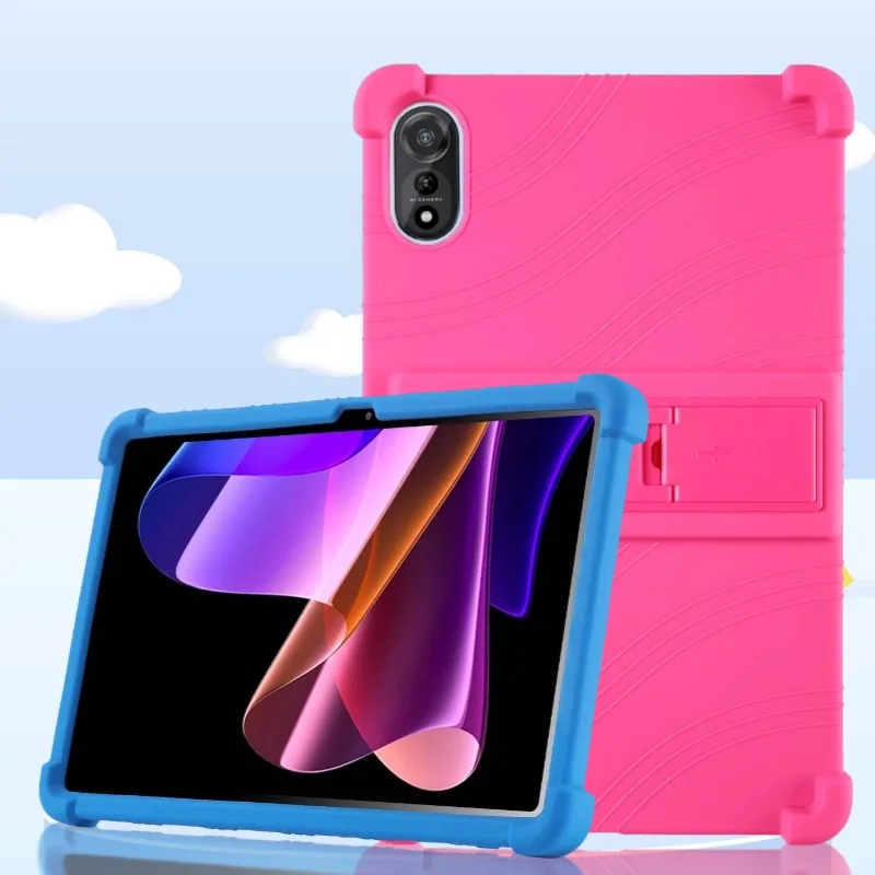 

Регулируемый чехол-подставка, универсальный для Blackview Mega 2, Wi-Fi Oscal Pad 100, 12 дюймов, мягкий силиконовый чехол для планшета, безопасный для детей, противоударный