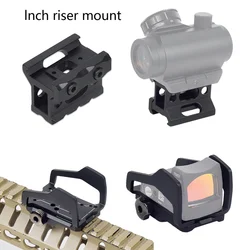 Tactical RM Red Dot Sight 1Inch Riser Mount Hunting DOCTER RDS-25 Reflex Scope Base Airsoft Riflescope Bracket 20mm Rail
