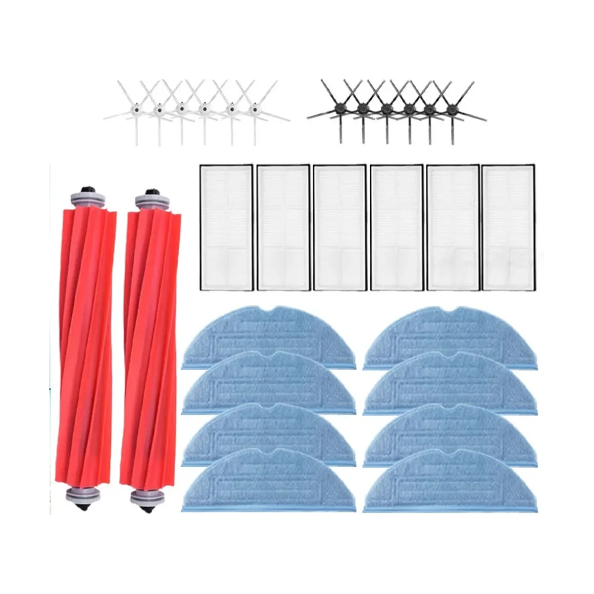 สําหรับ S7 S70 S75 S7Max S7MaxV T7S Plus แปรงหลัก HEPA FILTER Mops อะไหล่หุ่นยนต์เครื่องดูดฝุ่นอุปกรณ์เสริม