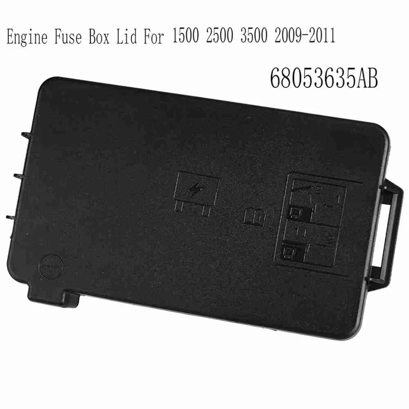 

A73X-Front Engine Fuse Box Lid Panel Cover For Dodge Ram 1500 2500 3500 2009-2011 68053635AB