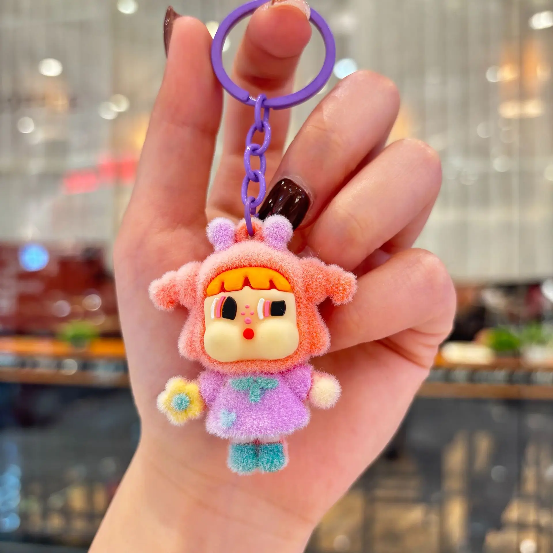 

1PCSCute cartoon doll cross-border key chain hanging key chain manufacturers wholesale