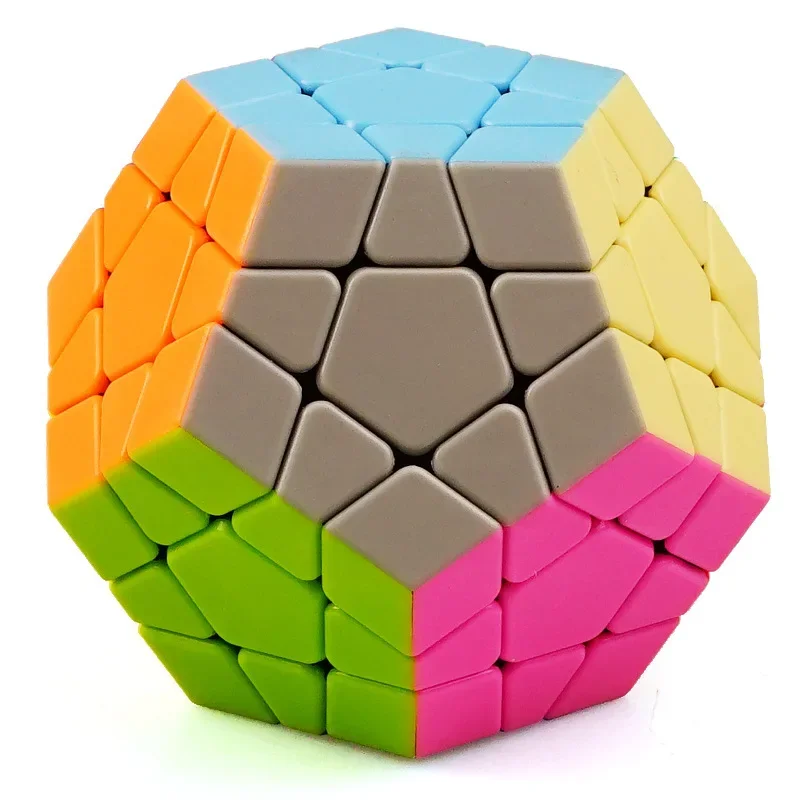 [Picube] SengSo Tank Megaminx Five Shengshou Cube Color 3rd Order 5  Cube Alien Student Educational Children's Toy Solid Color