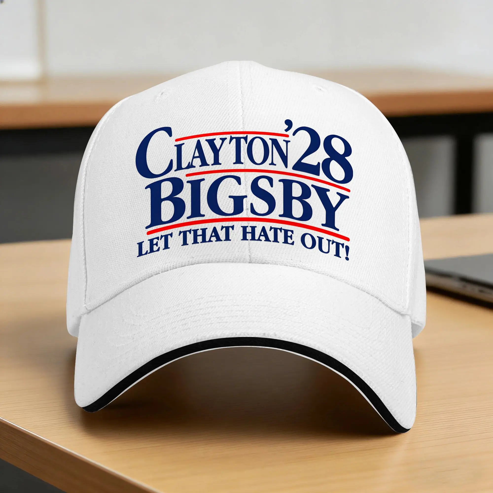 Clayton Bigsby For President 2028  Baseball Cap  Casual Trucker Hat Summer Men Women Hunting Camping Baseball Caps