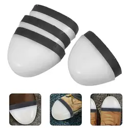 4 Pcs Labor Protection Safety Toe Cap Shoe Accessories Shoes Caps Plastic Inserts and Protectors for Protective Covers Work